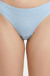 Zivame Low Rise Full Coverage Bikini Panty (Pack of 3) - Multicolor — thumbnail 9
